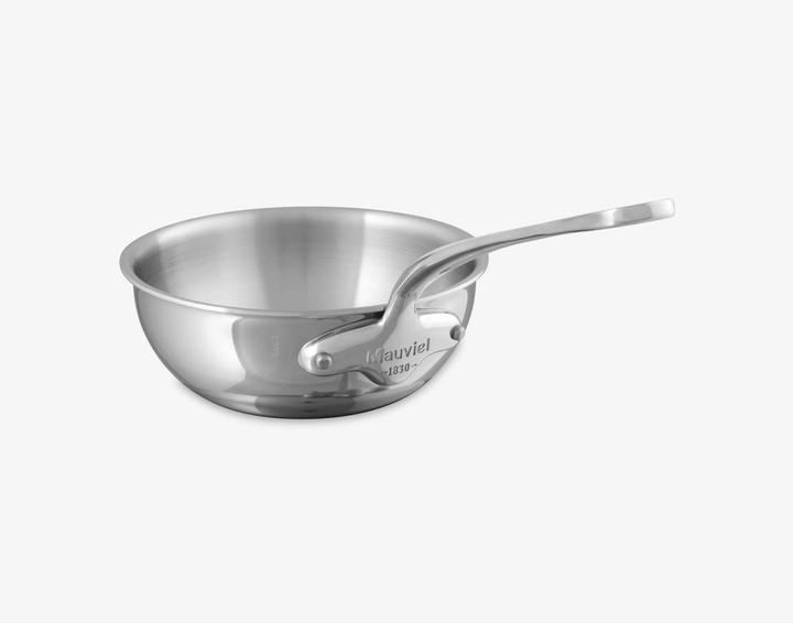 Image du produit Mauviel Sateuse M'COOK argentée (24 cm, Poêle à frire, Acier inoxydable)