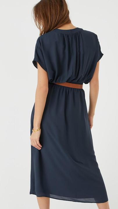 Produktbild La Redoute Collections Ausgestelltes Maxikleid mit gesmokter Taille (42)