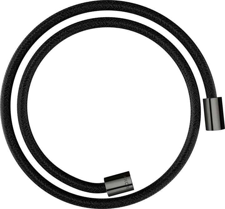 hansgrohe AXOR ShowerSolutions tubo doccia tessile, 1250 mm, dado cilindrico su entrambi i lati, 282 (125 cm)