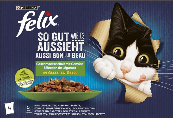 Produktbild Felix Gelee Gemüse (Adult, 4 Stk., 340 g)