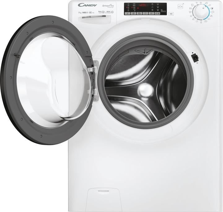 Immagine prodotto Candy Smart Pro Inverter CSO4474TWMB6/1-S lavatrice Caricamento frontale 7 kg 1400 Giri/min Bianco (7 kg, A sinistra, Spina UE)
