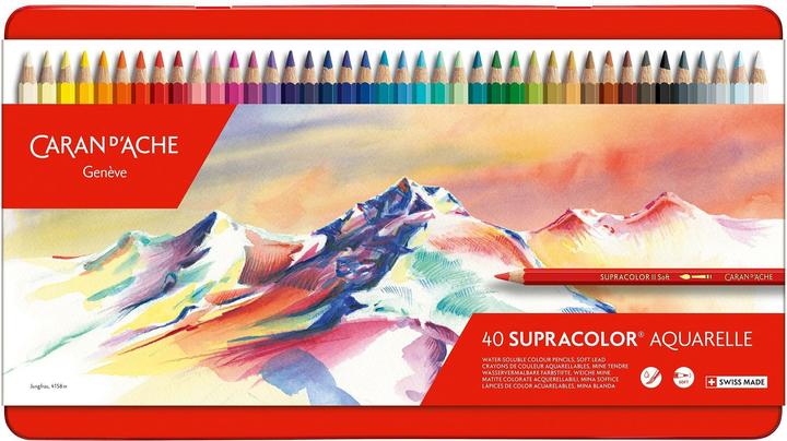 Immagine prodotto Caran d'Ache Supracolor Aquarelle Metallschachtel (Multicolore, 40 x)