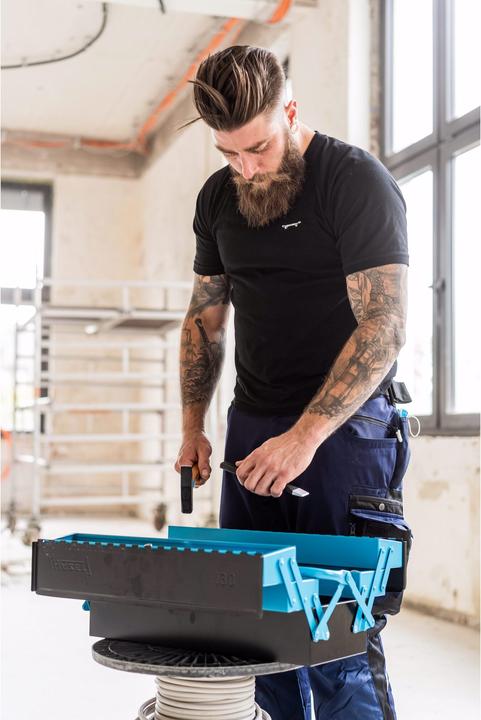 Actual product image HAZET Metal tool box ∙ with assortment 190/79 ∙ 0,5 x 2,8 - 1,2 x 6,5 ∙ 2 - 22 ∙ PH1 - PH3 ∙ PZ1 - … (79 pieces)