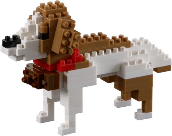 Actual product image Brixies San Bernardo dog