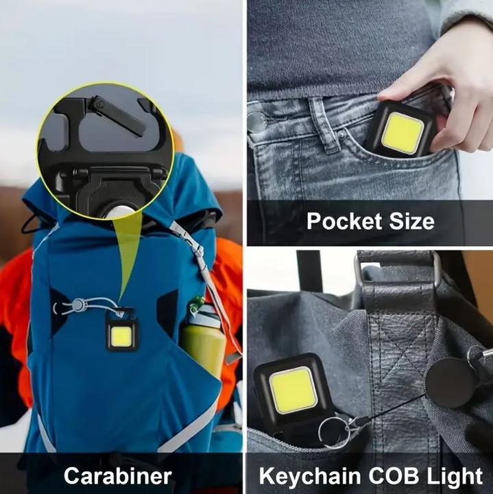 Produktbild Dema LED Schlüsselanhänger Taschenlampe (6 cm, 800 lm)