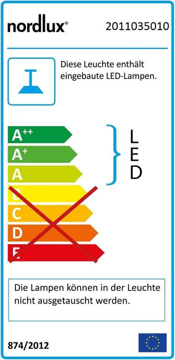 Label énergétique Nordlux Notti (E14)
