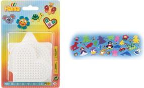 Productafbeelding Hama Perlen Vierkant, Cirkel, Zeshoek, Hart, Ster