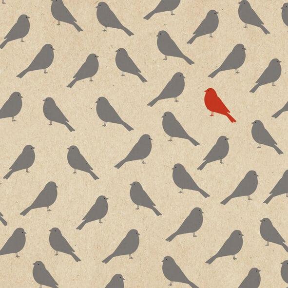 Produktbild micasa Bird (25 x, 33 x 33 cm)