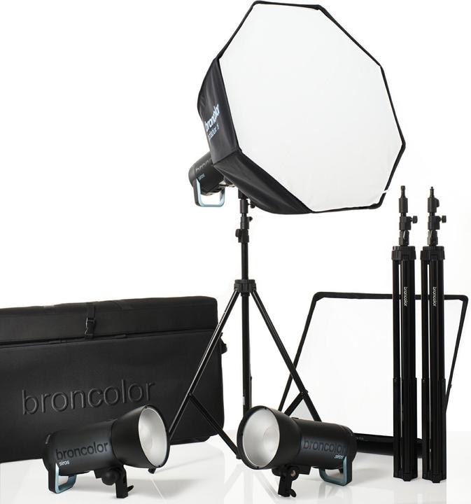 Image du produit Broncolor Siros 800 S Pro Kit 3 WiFi / RFS 2 (800 W, Set)