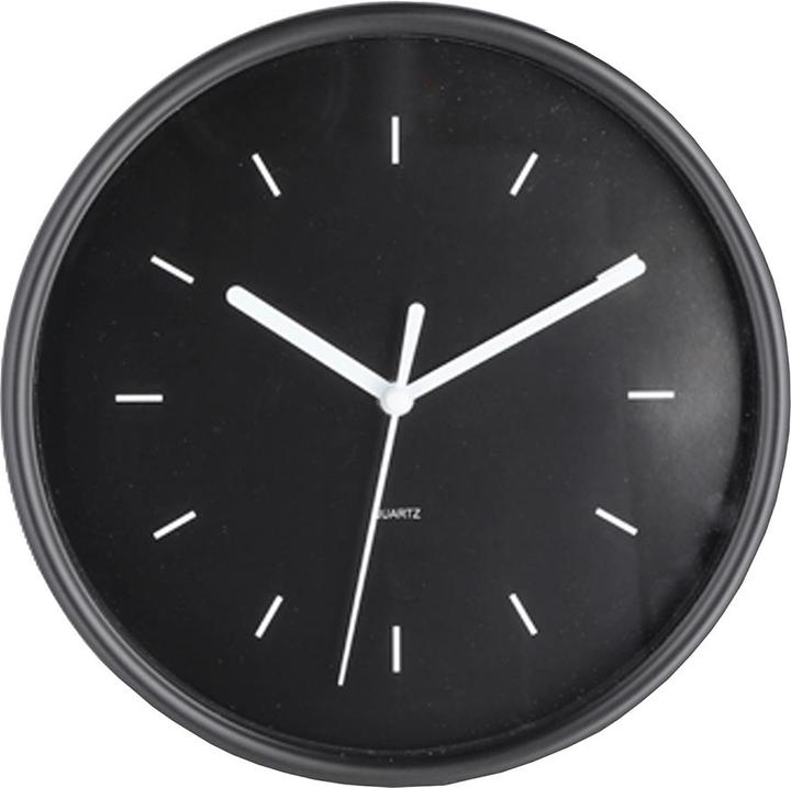 HTI-Living Wanduhr Ø 20 cm Schwarz (20 cm)