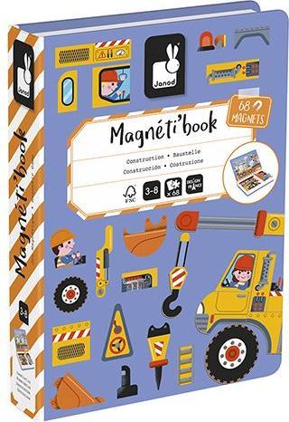 Janod Bouwplaats magneetboek