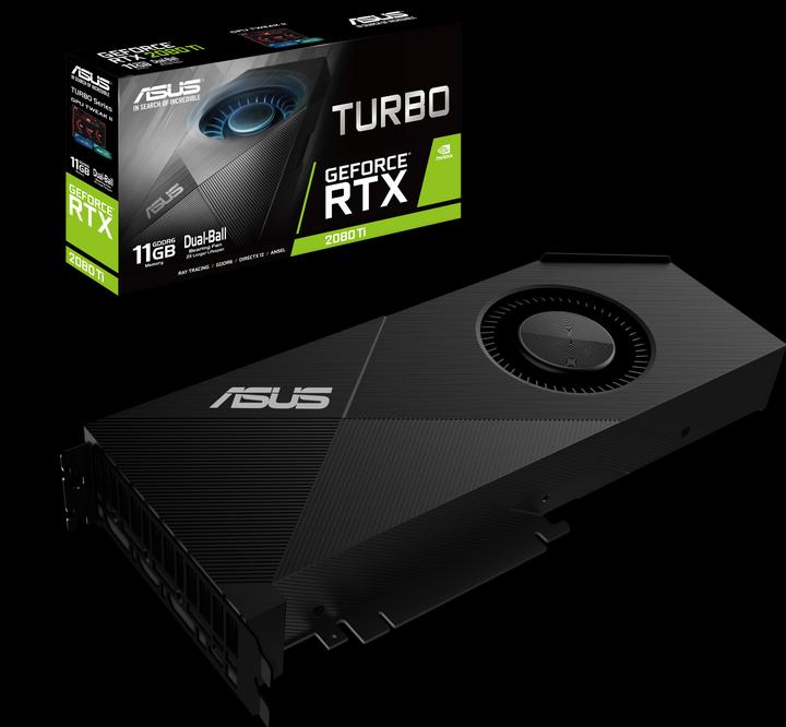 Image du produit ASUS GeForce RTX 2080 Ti Turbo 11G (11 Go)