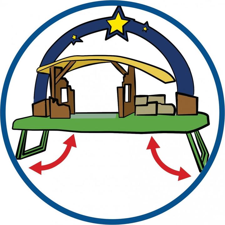 Actual product image Playmobil Light arch Christmas crib (9494)