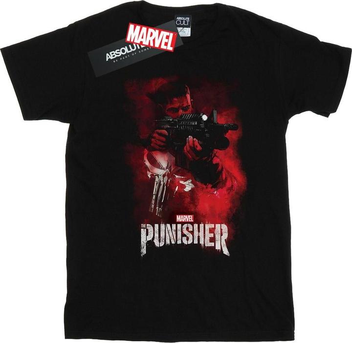 The Punisher TV Series Red Smoke TShirt