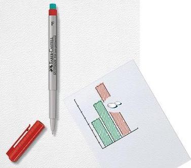 Produktbild Faber-Castell Overheadstift Multimark Non-Permanent (Rot, 0.40 mm, 1 x)