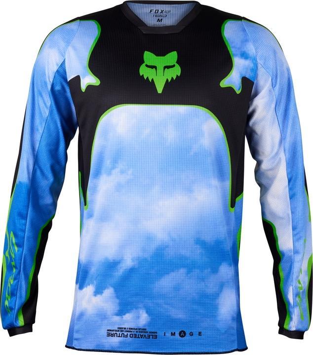 Fox JERSEY 24 180 ATLAS BLK/GRN (XL)