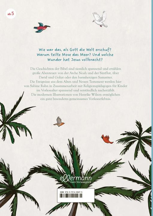 Produktbild Die Kinderbibel zum Vorlesen (Deutsch, Sabine Rahn, 2022)
