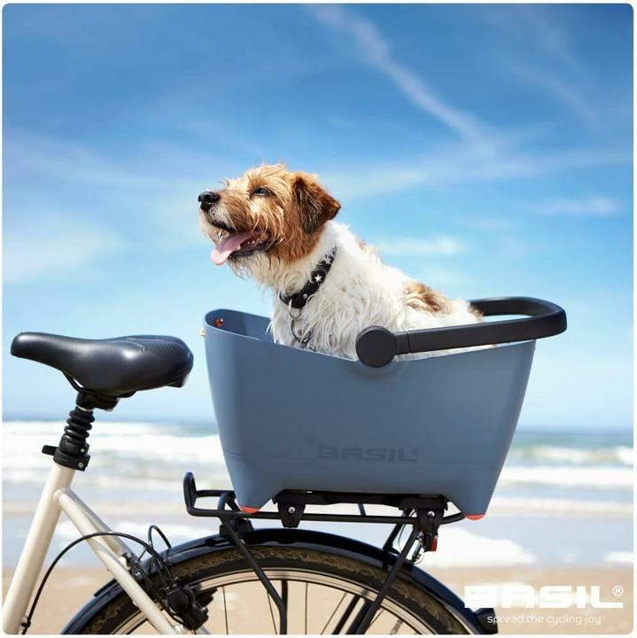 Image du produit Basil Panier de bicyclette pour chien Buddy pour porte-bagages (28 l)