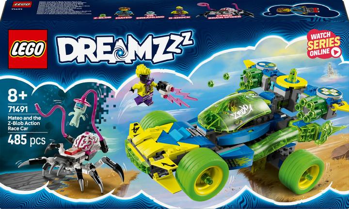 Image du produit LEGO Mateo mit dem Z-Blob Action-Rennwagen (71491, LEGO Dreamzzz)
