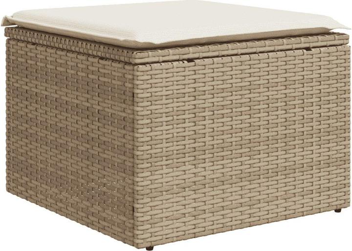 Actual product image VidaXL Garden furniture Sofa set Garden set 8-piece garden seating group Beige