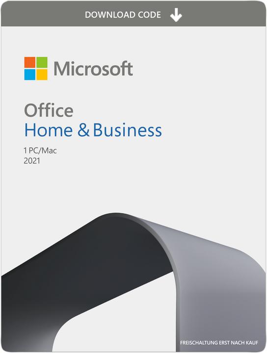 Microsoft Office Home & Business 2021 (1 User, 1 Geräte/User, unbegrenzt)
