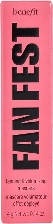 Actual product image BeneFit Cosmetics Fan Fest Fanning & Volumising Mascara (Hyper Black)