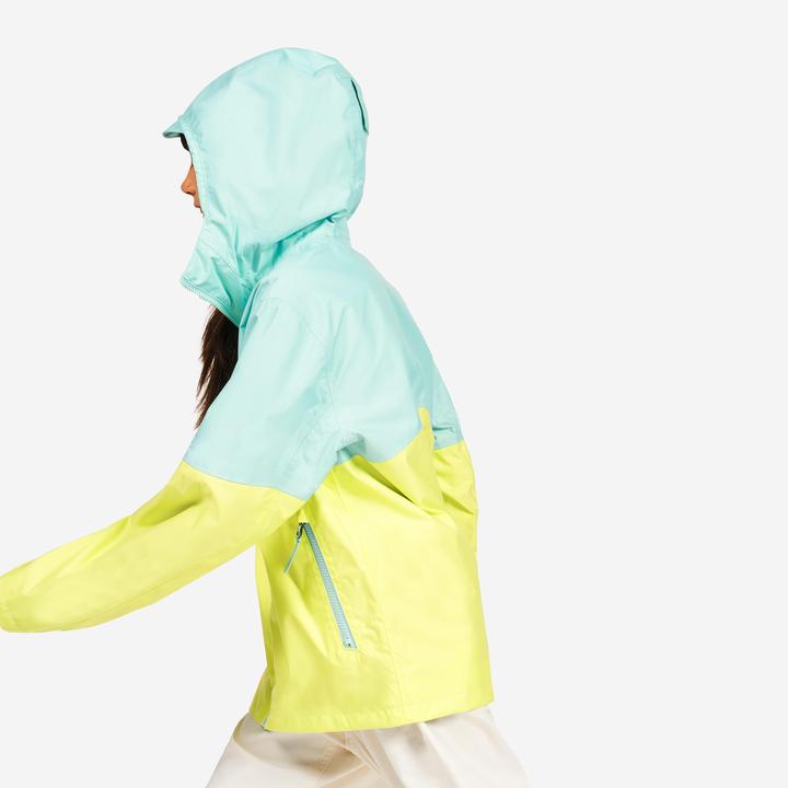 Image du produit Tribord Veste de voile imperméable Enfant - veste de pluie Sailing 100 bleu jaune citron