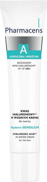 Actual product image Pharmaceris a Hyaloro-Sensilium-Hyaluronic Acid D-2 in a water cream for 40 ml face cream (40 ml)