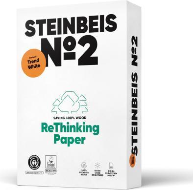 Actual product image Steinbeis Copying paper blue angel A3 88334287 Recycling, 80 g SB 500 sheets (80 g/m², 500 x, A3)