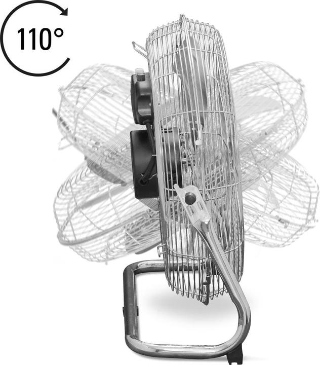 Productafbeelding Trotec Vloerventilator D.450mm H.535mm 220-240/50 V/Hz 100 W metaal/CR (65 dB)
