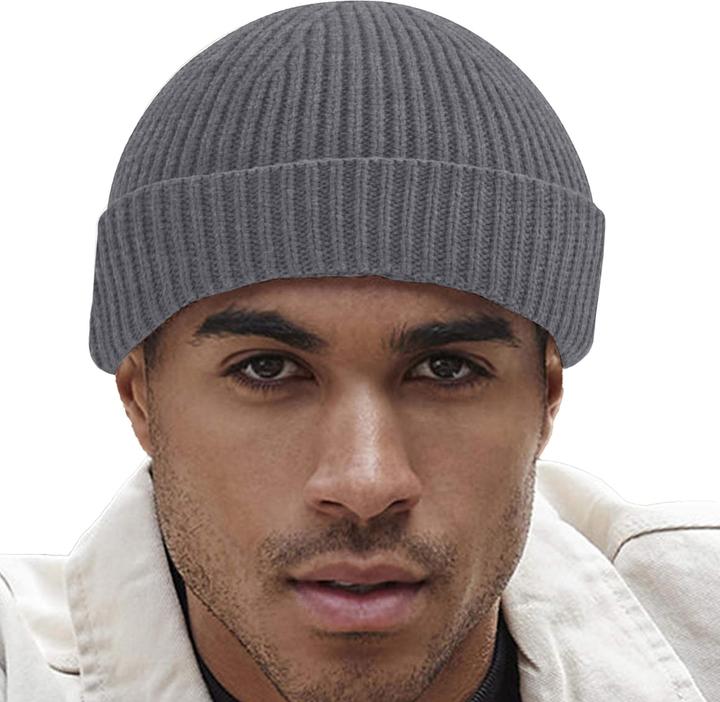 Produktbild Beechfield Engineer Strick Ripp Beanie (One Size)