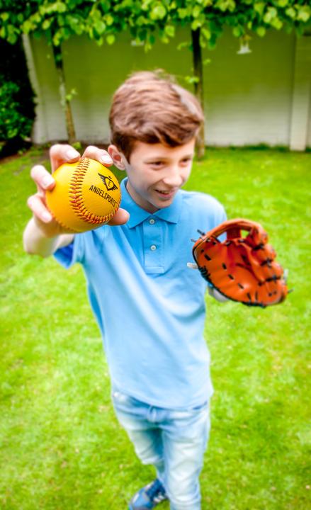 Produktbild Angel Sports Baseball-Set Kunstleder (9")