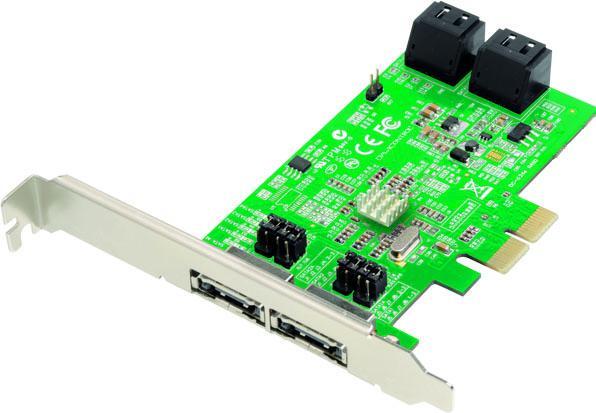 Dawicontrol 4 canaux SATA RAID 5 PCIe 2ème contrôleur