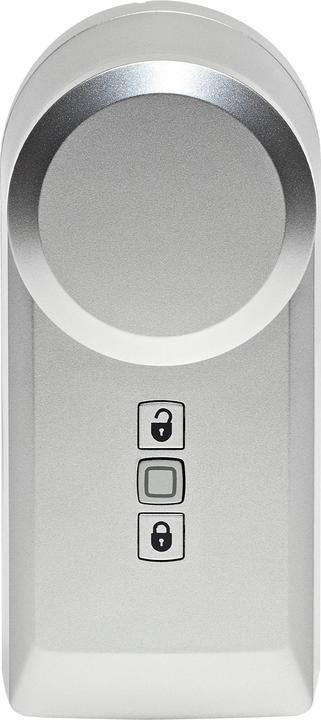 Image du produit Homematic IP Actionneur de serrure de porte Smart Home (HmIP-DLD-S) (argent) (Clé, Smartphone)