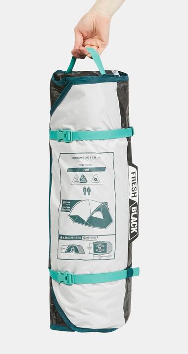 Produktbild Quechua MH100 FRESH & BLACK (Kuppelzelt, 4.40 kg, 2 Personen)