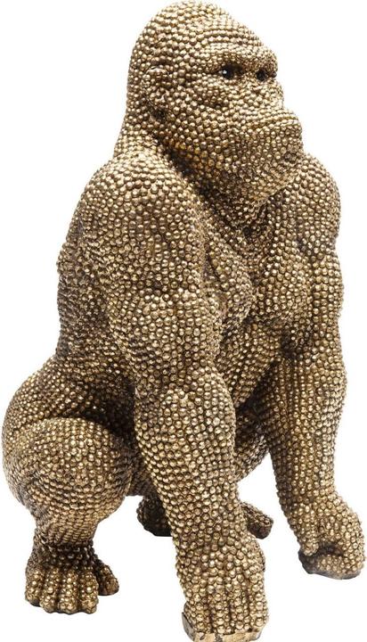 Immagine prodotto Designlife Figura Deco Gorilla Oro 46cm