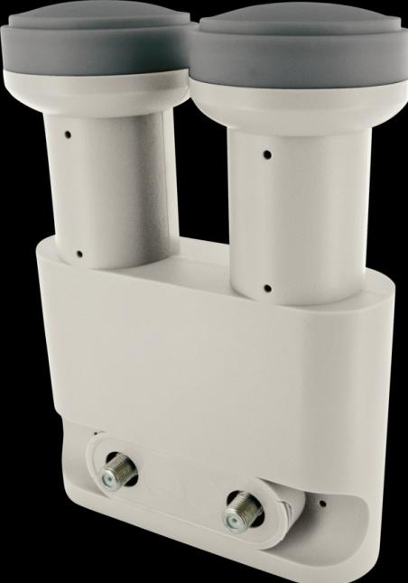 Produktbild Schwaiger Digitales Monoblock Twin LNB (Twin LNB, 40mm)