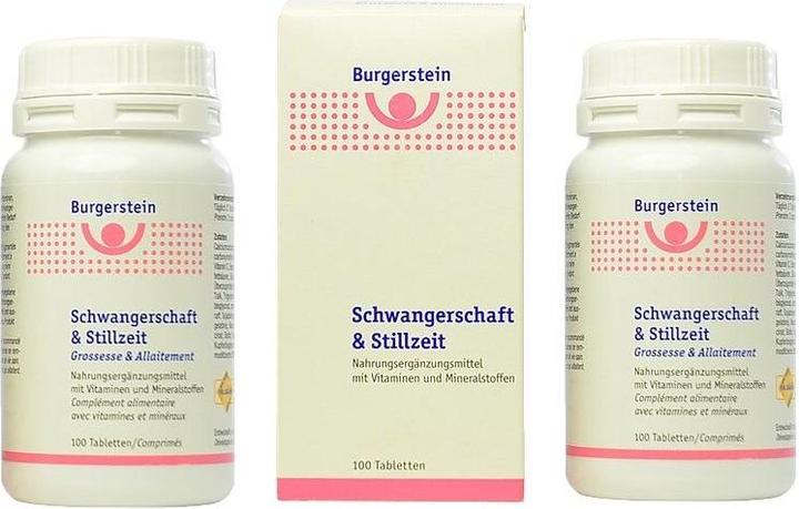 Produktbild Burgerstein Schwangerschaft & Stillzeit (1 Stück, Tabletten, 166 g)