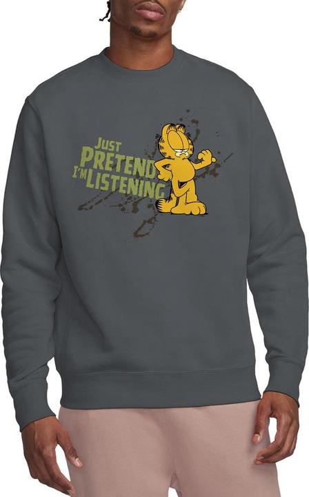 Immagine prodotto Garfield Just Pretend I'm Listening Felpa Adulto Unisex (L)
