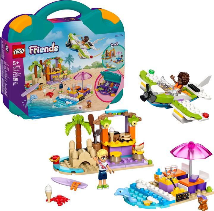 Produktbild LEGO Kreativer Reisekoffer (42672, LEGO Friends)