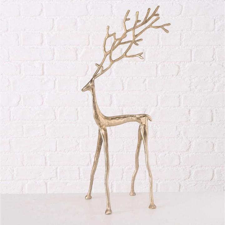 Produktbild Boltze Home Weihnachtsfigur Frody 67 cm, 3er Set, Gold