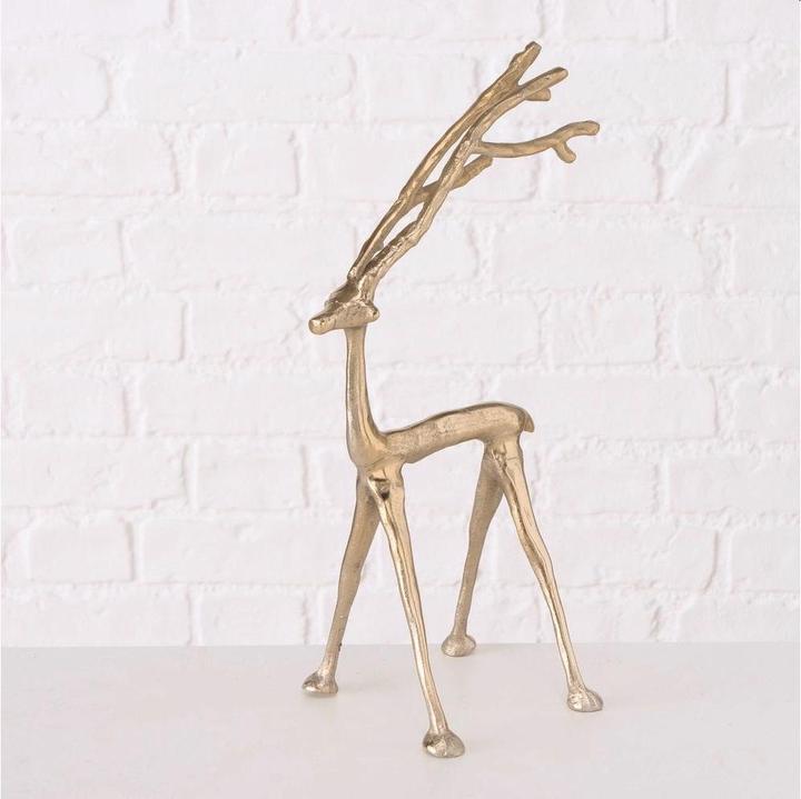 Produktbild Boltze Home Weihnachtsfigur Frody 67 cm, 3er Set, Gold