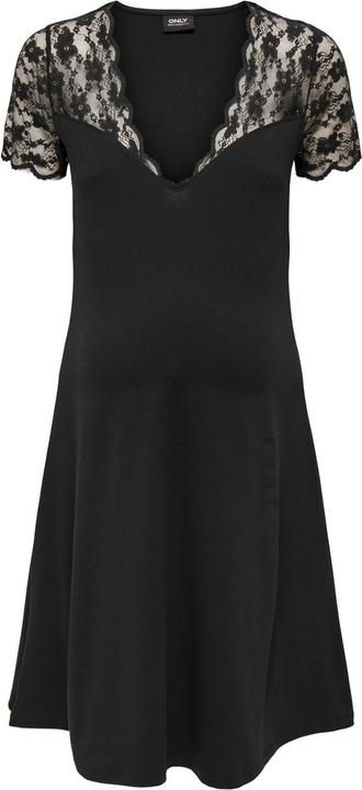 Image du produit Only Maternity Robe curvy à col en V et manches courtes (M)