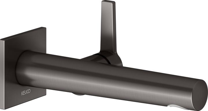 Brushed titanium black
