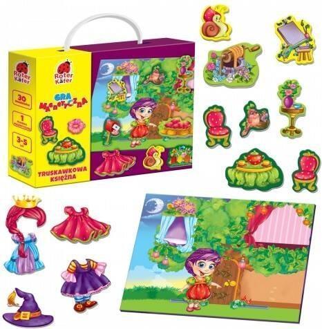 Gioco magnetico della principessa fragola.