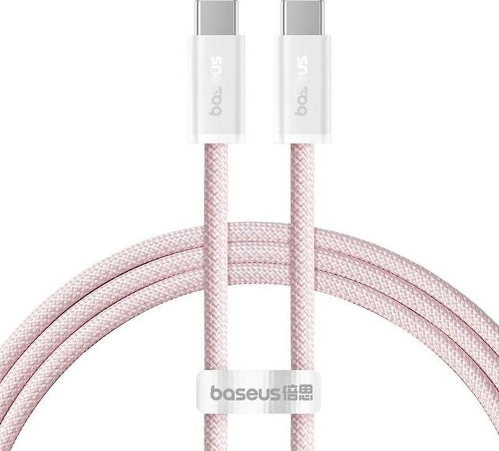 Produktbild Baseus USB-C to USB-C Dynamic 3 Series, 100W, 5A, 1m, Pink (1 m, USB 3.2 Gen 2, 100 W)
