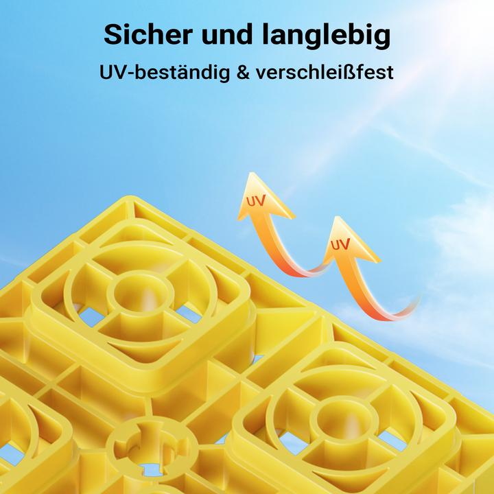 Image du produit Wiltec Unterlegplatten Wohnwagen 10x Stützplatten 13,5t Auffahrkeile Stufenkeile
