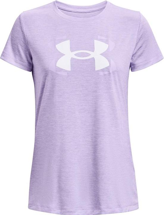 Under Armour Tech Twist Graphic SSC Damen T-Shirt Lila 1366125 532 M (M)