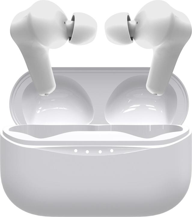 Actual product image Vivanco COMFORT PAIR W Headset True Wireless Stereo (TWS) In-ear Calls/Music Bluetooth White (No noise cancelling, 10 h, Wireless)