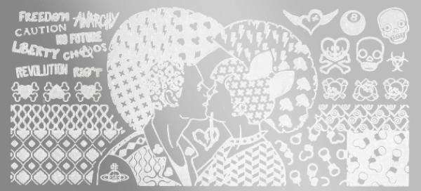 Image du produit GNBLab Nail Art Stamping DER-23